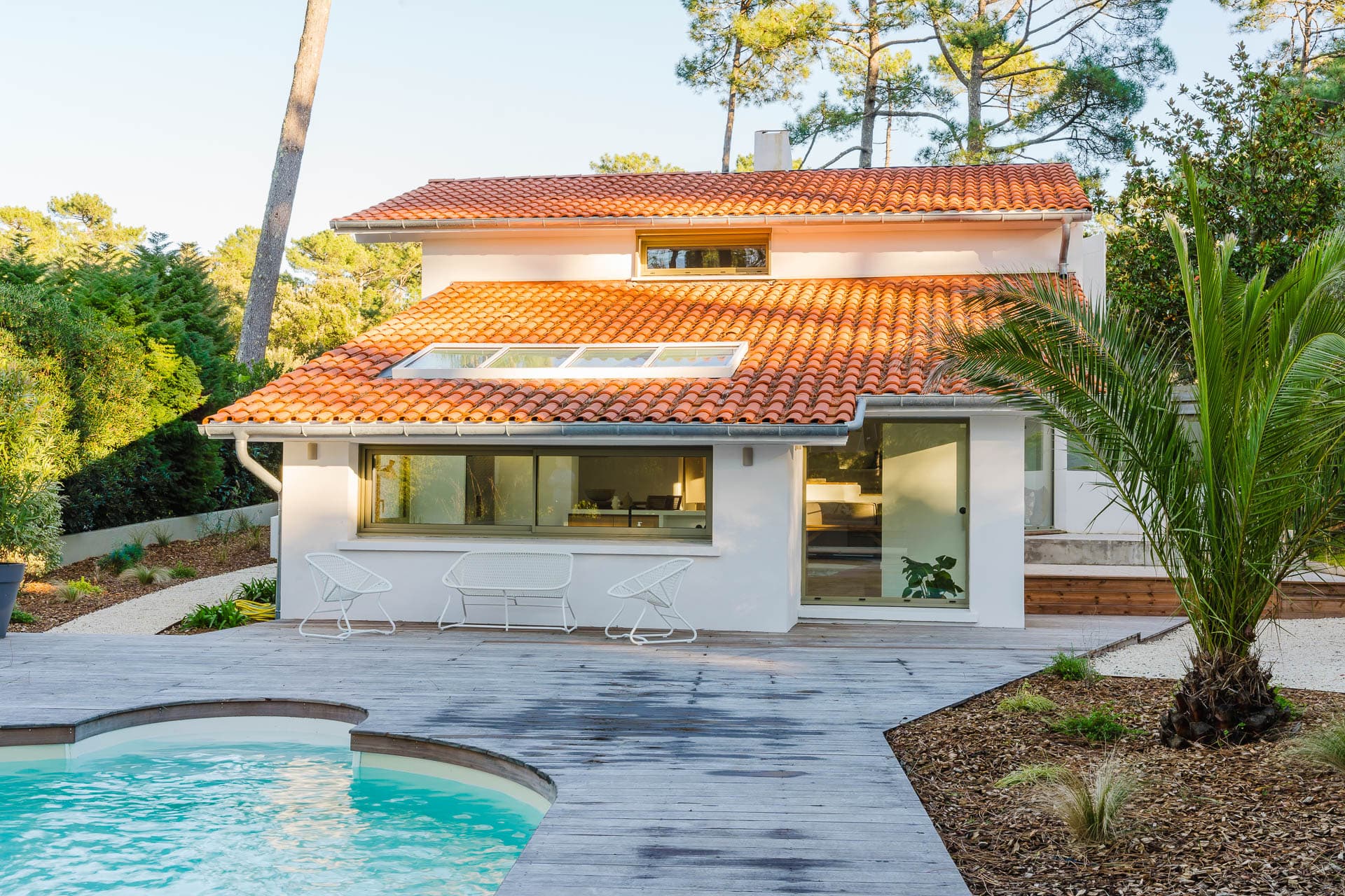 Rénovation d'une villa à Seignosse