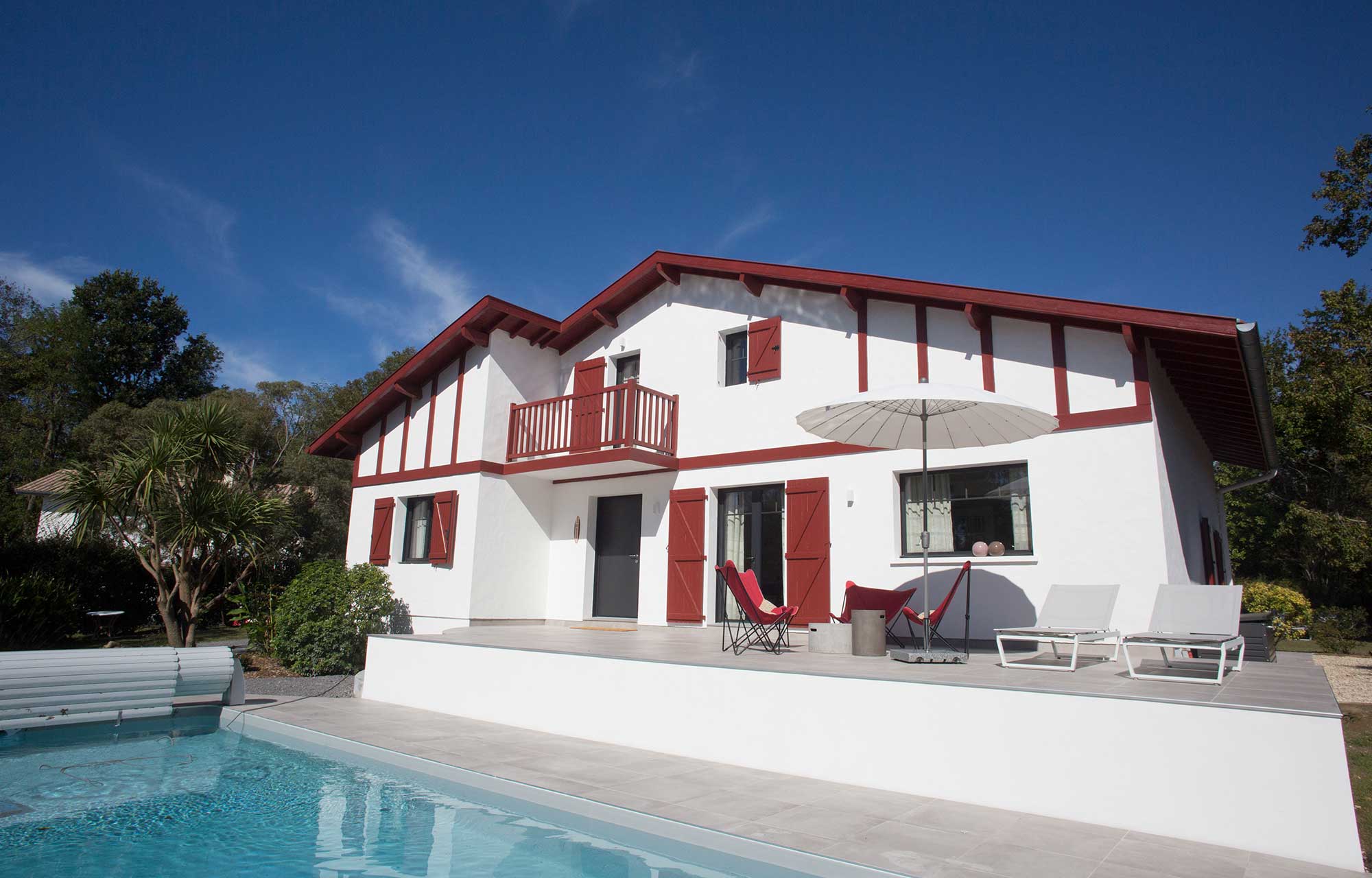 Rénovation complète d'une maison à Bidart